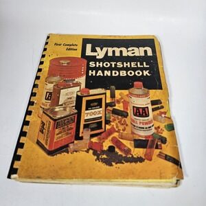1969 Lyman Shot shell Reloading Handbook First Complete Edition